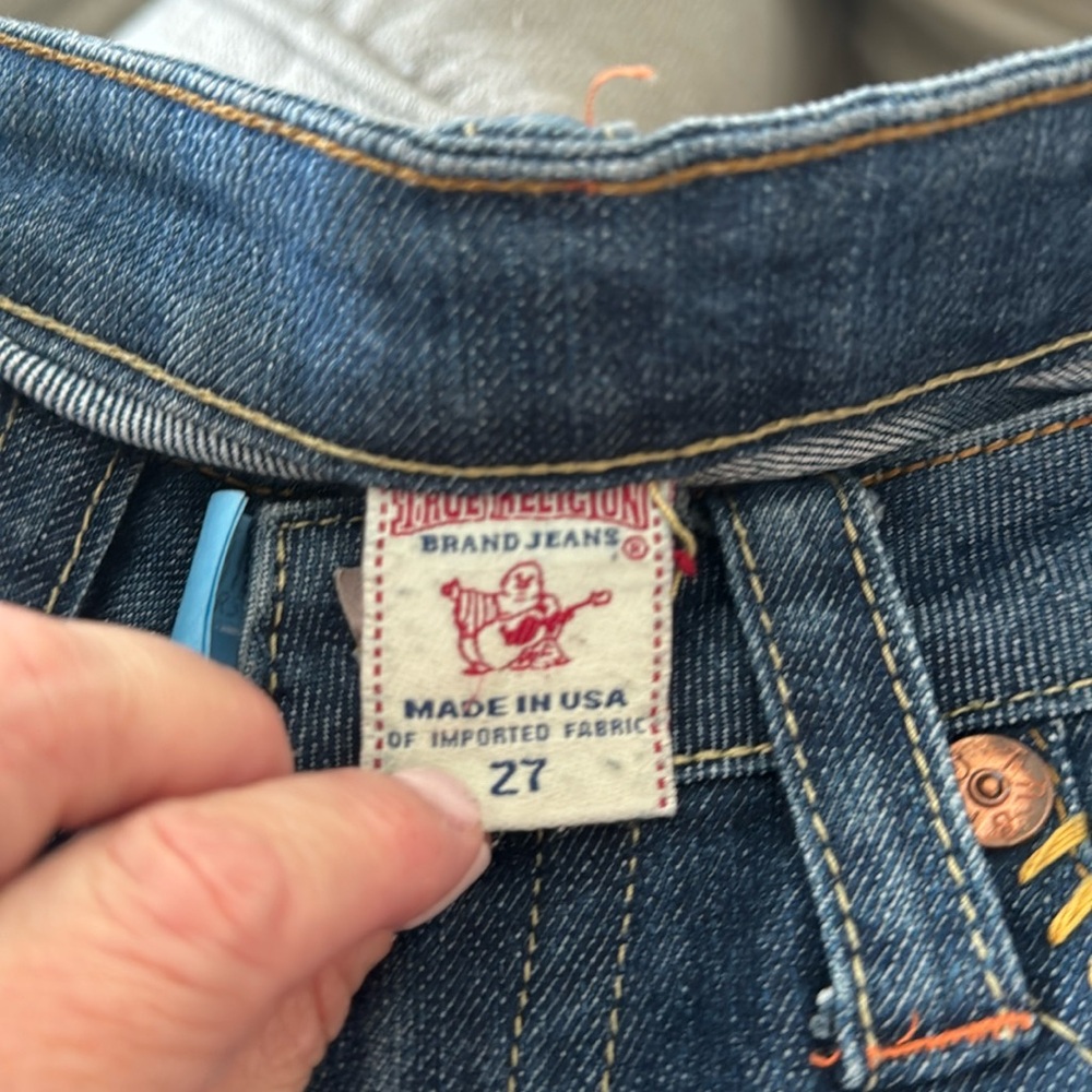 True Religion 32 inseam.